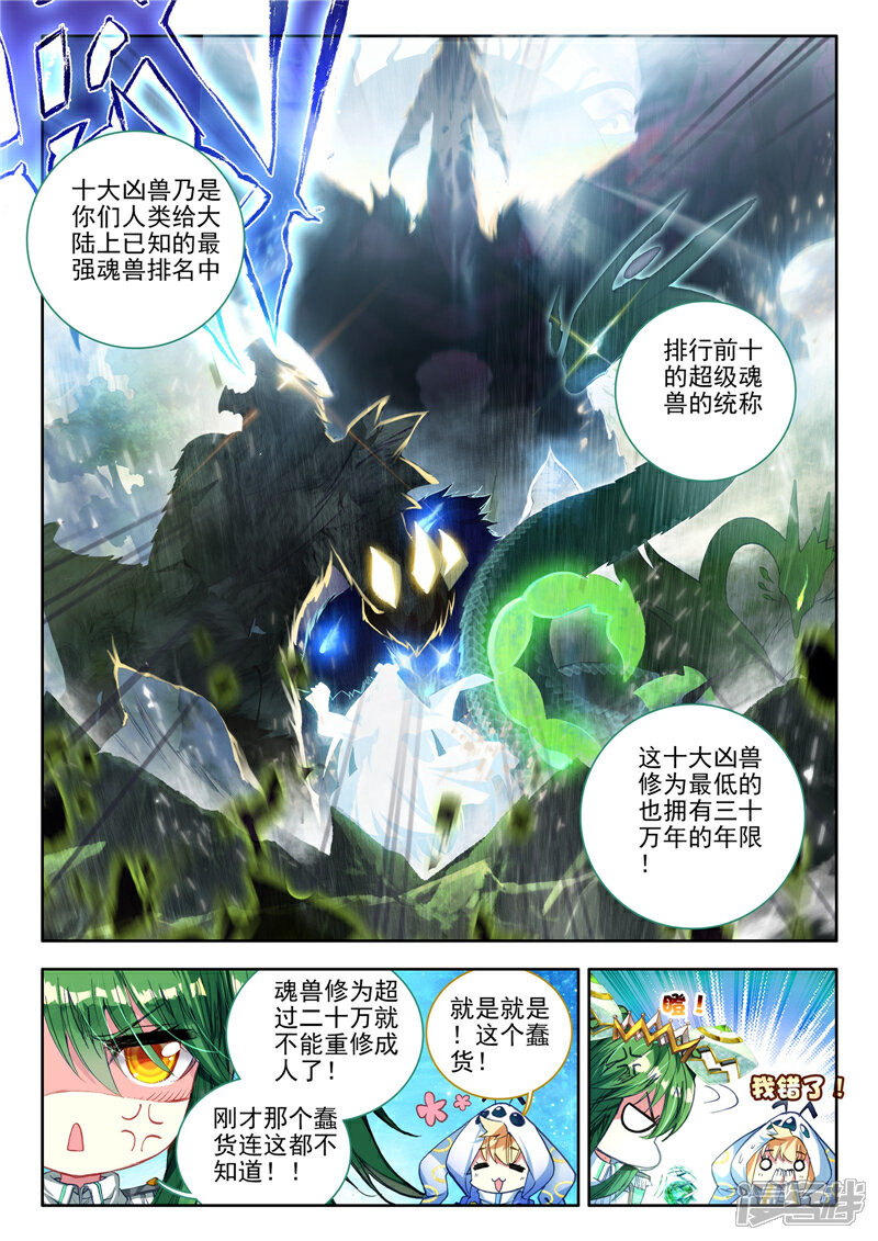 斗罗大陆2绝世唐门漫画 第76话 十大凶兽,屁咧! - 漫