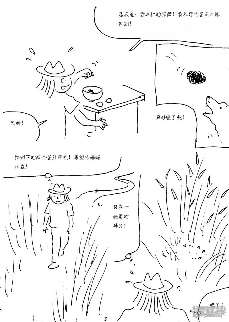 五行山漫画 生活——野鸡蛋 - 漫客栈