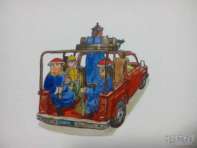 国魂漫画 同人图