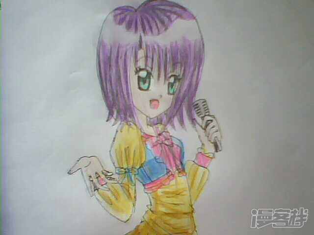 随便画的图(手机照片)漫画 艾丽塔 - 漫客栈