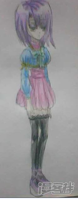 随便画的图(手机照片)漫画 艾丽塔 - 漫客栈