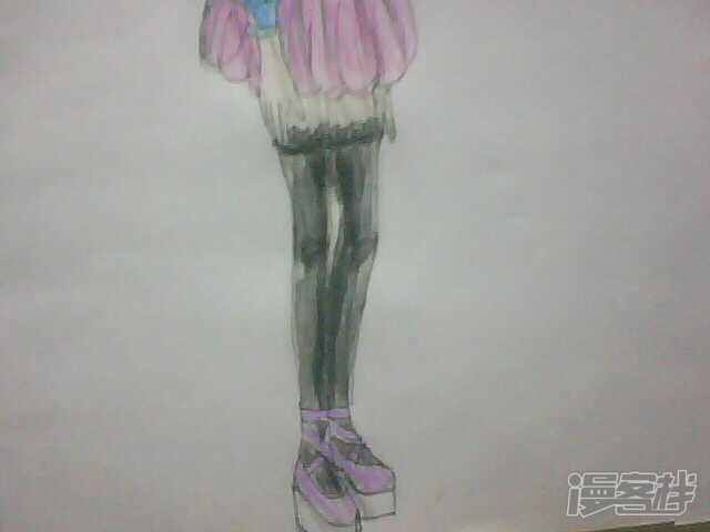 随便画的图(手机照片)漫画 艾丽塔 - 漫客栈