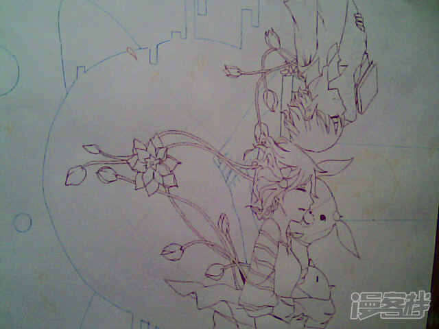 临摹小说绘的插画 青春奇妙物语不能更赞!