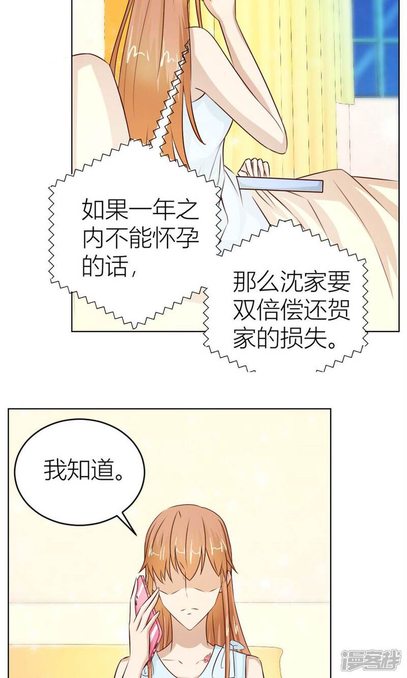 錯嫁替婚總裁漫畫 第45話 和你生孩子? - 漫客棧