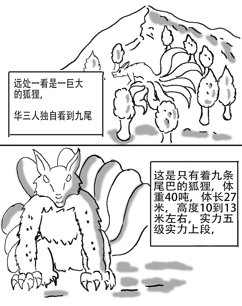 奇特的超能肌肉 - 怪兽星探索 抓捕九尾 - 第2页