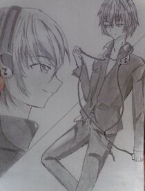 手绘，渣渣飘过