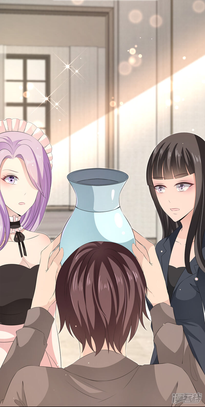 女王的打脸游戏漫画 第32话2 我就要无处不在地关心你 - 漫客栈