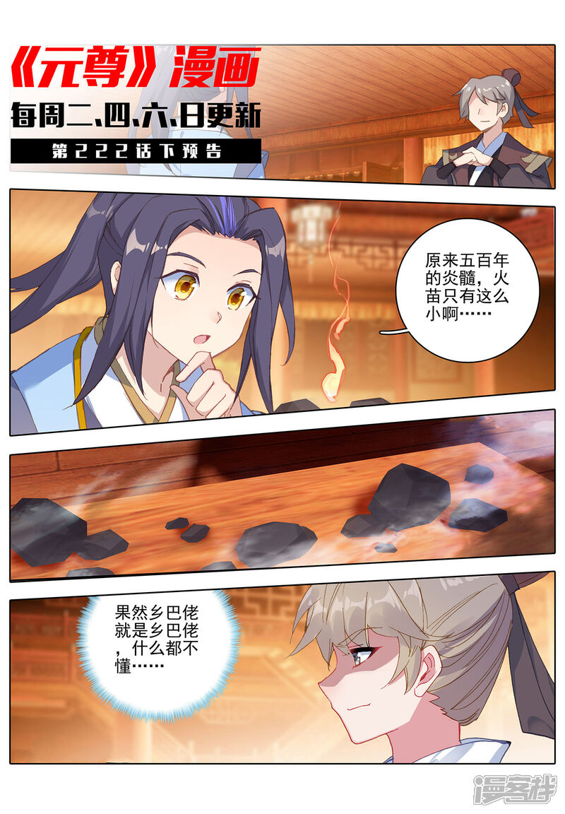【元尊】漫画-（第222话上 赌炎石）章节漫画下拉式图片-第11张图片
